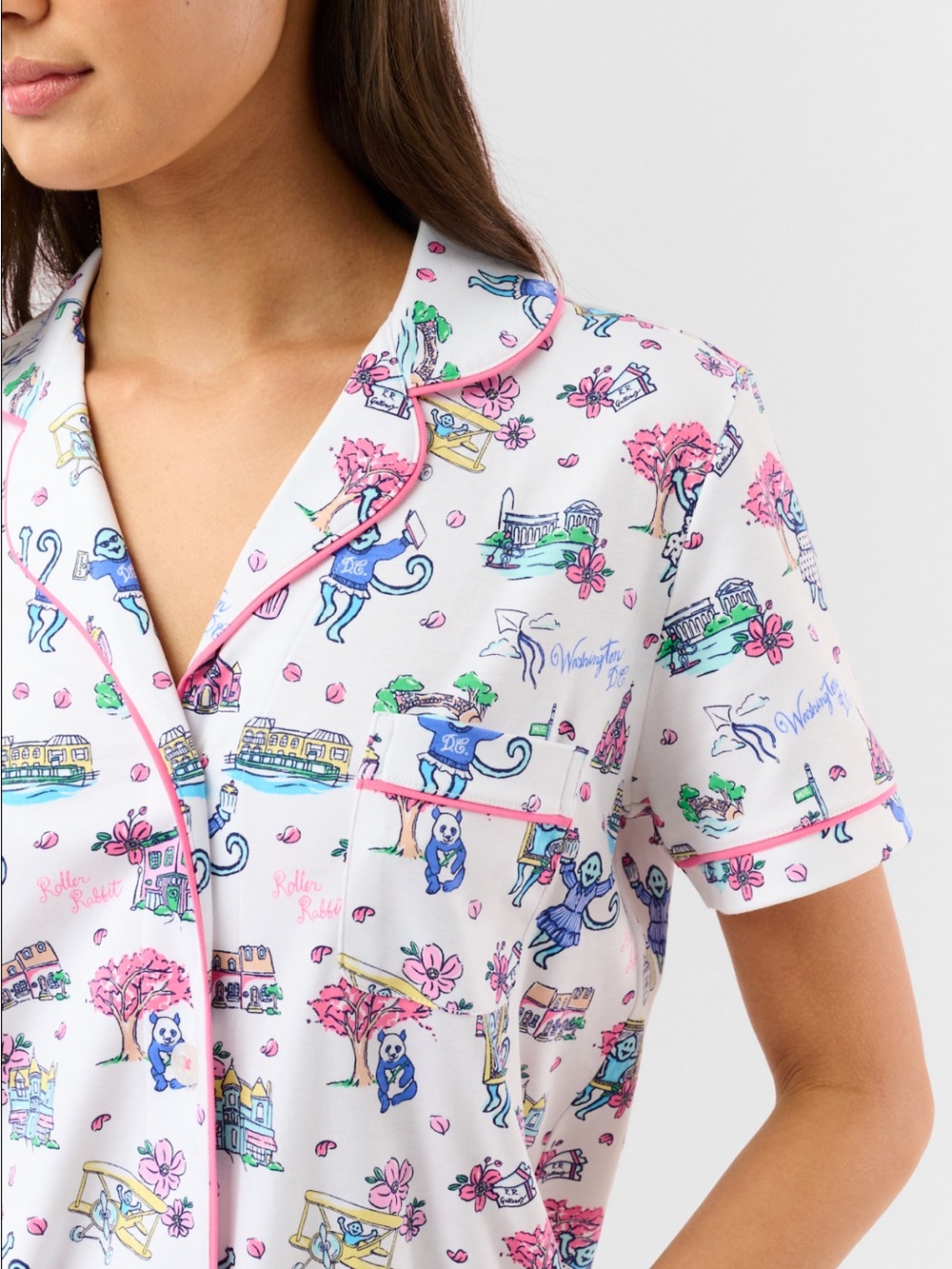 Roller Rabbit Georgetown Monkey Polo Set - Picture 2 of 5